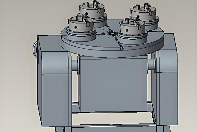 Vertical Multi-station Displacement Turntable