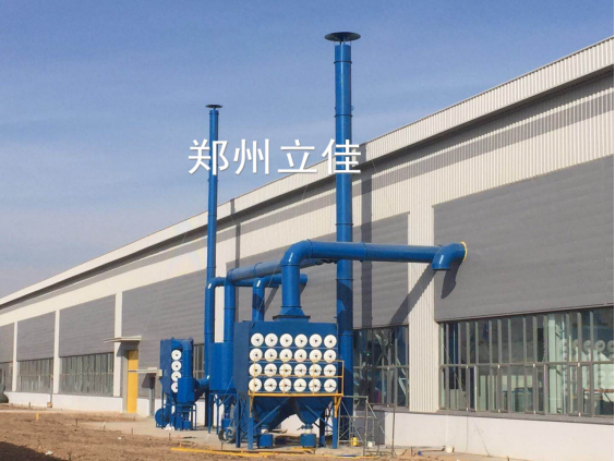 Industrial Dust Collector with 48 Cartridges (Baghouse Type) for Thermal Spray