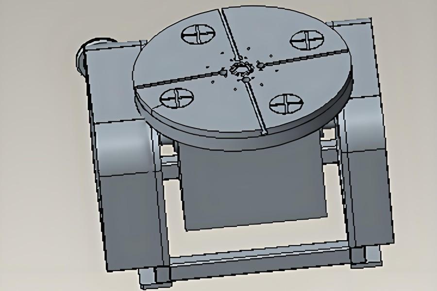 Vertical Multi-station Displacement Turntable