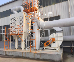 Industrial Dust Collector with 48 Cartridges (Baghouse Type) for Thermal Spray