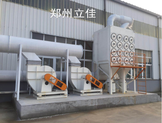 Industrial Dust Collector with 48 Cartridges (Baghouse Type) for Thermal Spray