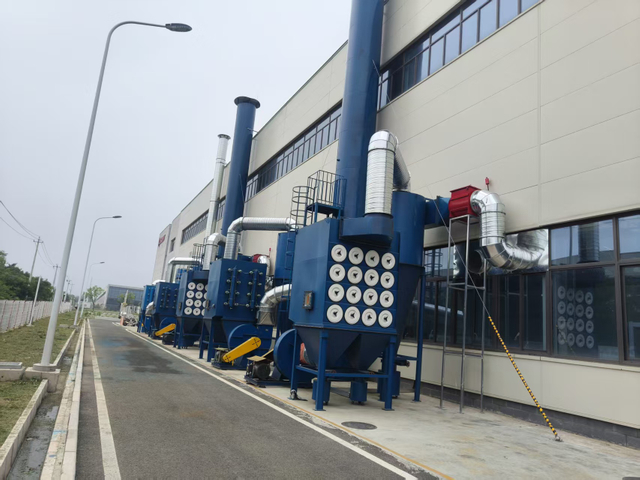 48 Cartridges Baghouse Industrial Dust Collector For Thermal Spray 